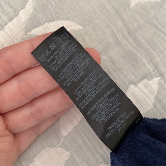 Adorable soft ASOS blue wrap dress size 0 - Picture 7 of 7